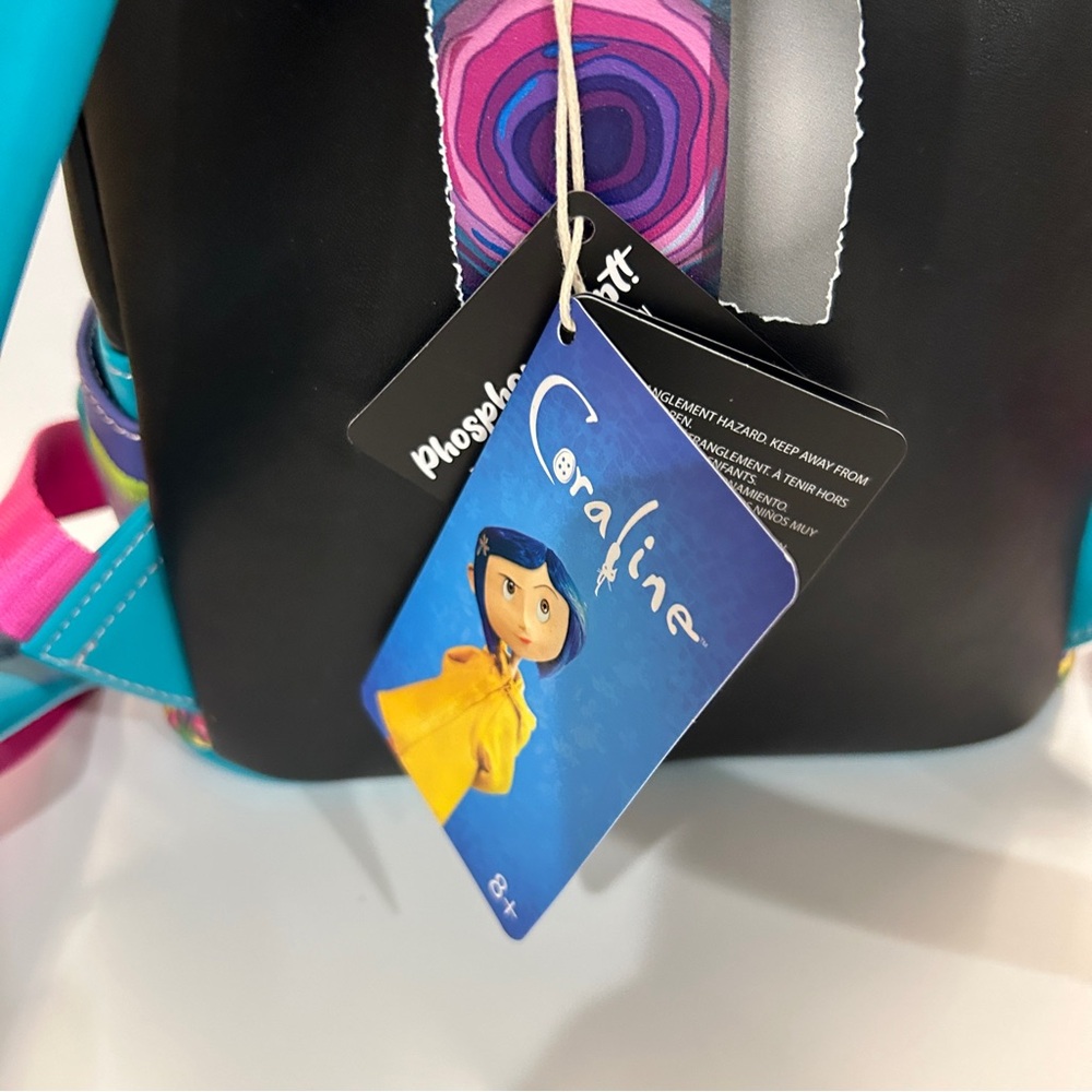 NWT Loungefly Laika Coraline House Mini Backpack - Picture 8 of 8